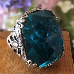 Silpada Sterling Silver Caspian Sea Ring R2456 Size 7